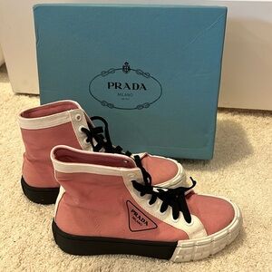 Prada High Top Sneakers